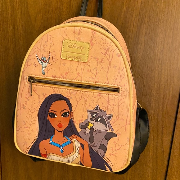 Loungefly Handbags - Loungefly Pocahontas mini cosplay backpack